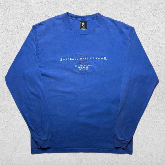 Other - Vintage Gear for Sports Baseball Hall of Fame Big‎ Cotton Long Sleeve L
